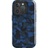 Blue Street Camo iPhone 16 Pro Max Magsafe Impact Case