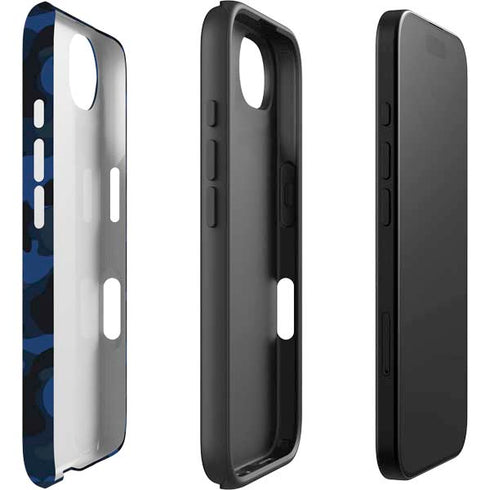 Blue Street Camo iPhone 16e Impact Case