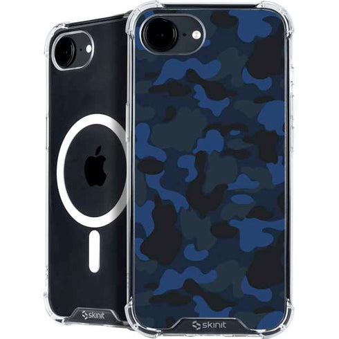 Blue Street Camo iPhone 16e MagSafe Case