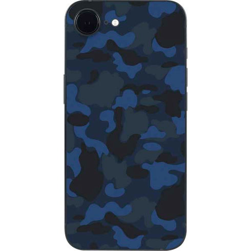 Blue Street Camo iPhone 16e Skin