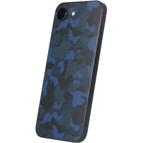 Blue Street Camo iPhone 16e Skin