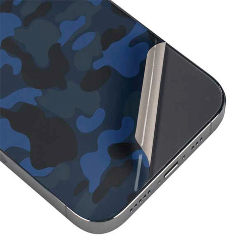 Blue Street Camo iPhone 16e Skin
