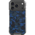 Blue Street Camo iPhone 18 Pro Clear Case