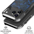 Blue Street Camo iPhone 18 Pro Clear Case