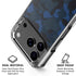 Blue Street Camo iPhone 18 Pro Clear Case