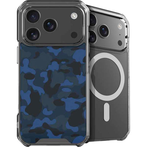 Blue Street Camo iPhone 18 Pro Max MagSafe Case