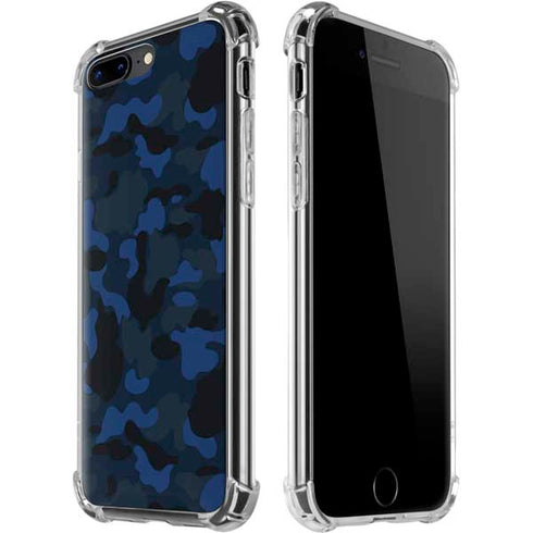 Blue Street Camo iPhone Cases