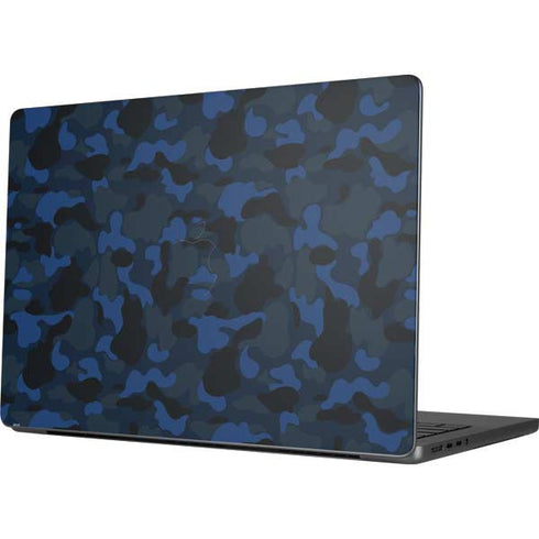 Blue Street Camo Apple MacBook Pro 14-inch Skin