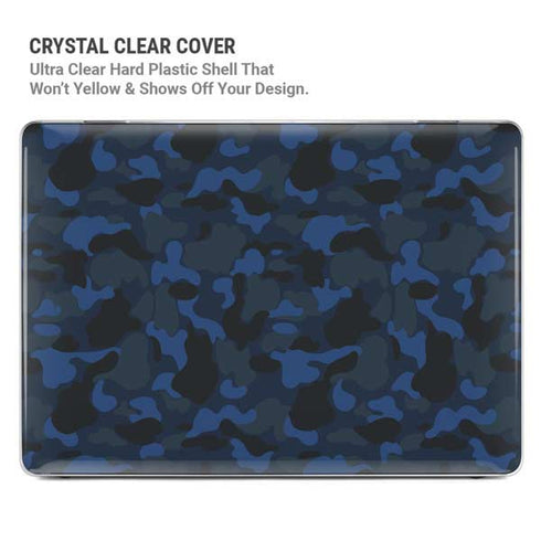 Blue Street Camo MacBook Pro 14in (2021-24) Case plus Skin