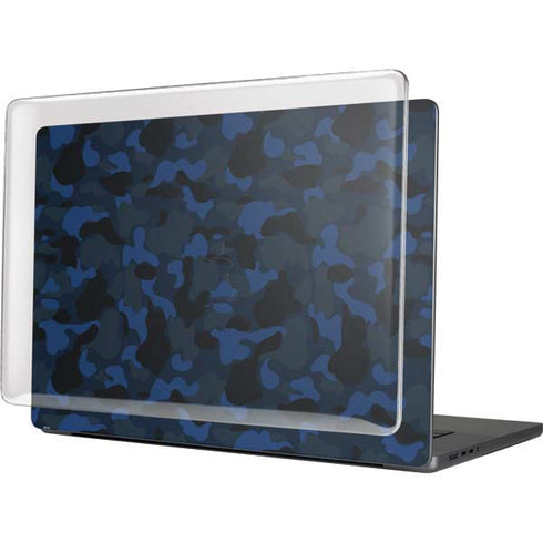 Blue Street Camo MacBook Cases