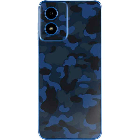 Blue Street Camo Moto G Play 4G (2024) Skin