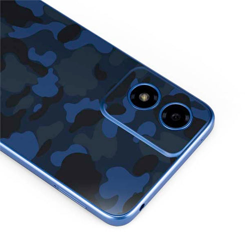 Blue Street Camo Moto G Play 4G (2024) Skin