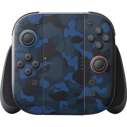 Blue Street Camo Nintendo Switch 2 (2025) with Joy-Con Skin
