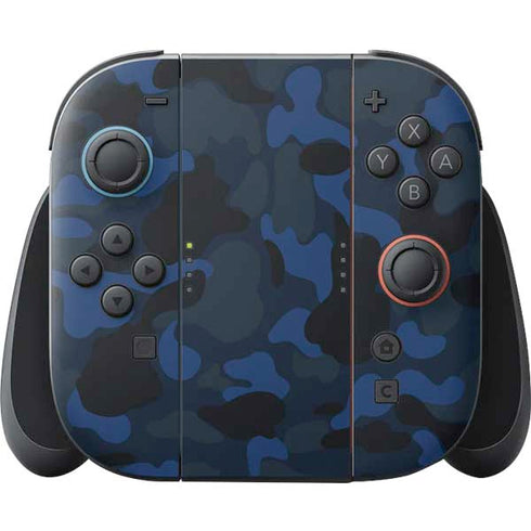 Blue Street Camo Nintendo Skins