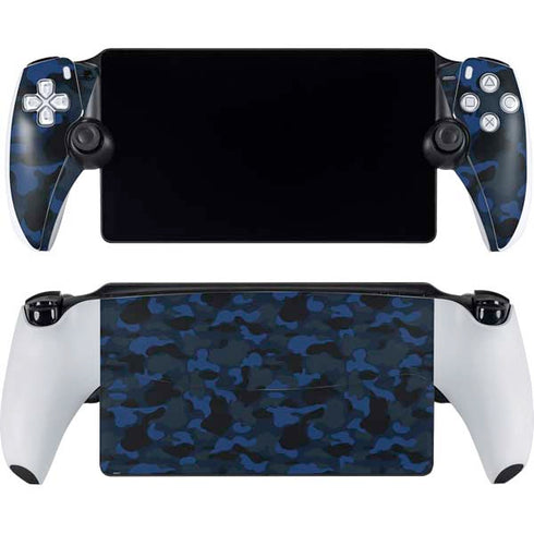 Blue Street Camo PlayStation Portal Remote Player Skin