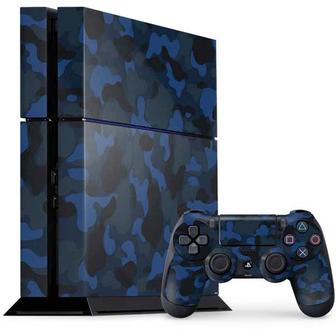 Blue Street Camo PlayStation PS4 Skins