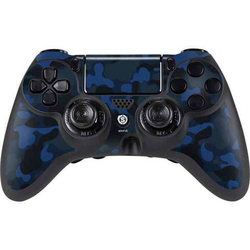 Blue Street Camo PlayStation PS4 Skins