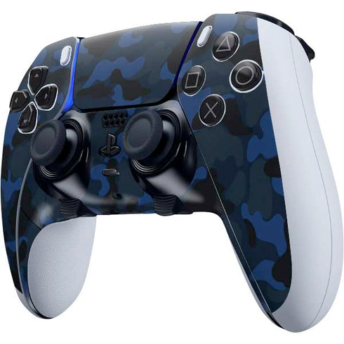 Blue Street Camo PS5 DualSense Edge Pro Controller Skin