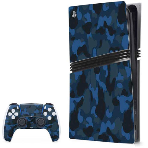 Blue Street Camo PlayStation PS5 Skins