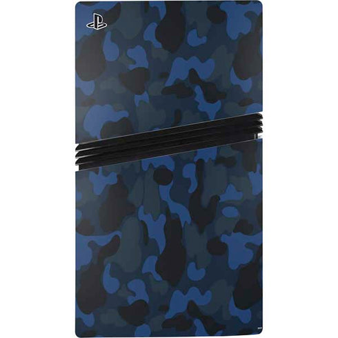Blue Street Camo PS5 Pro Disk Bundle Skin