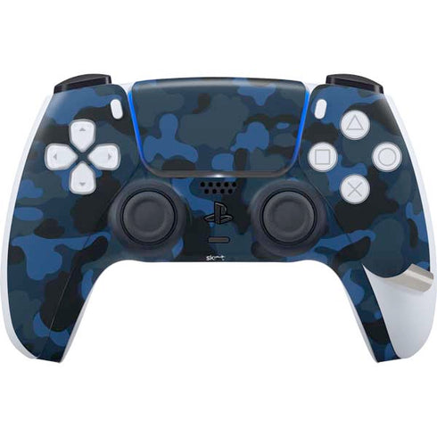 Blue Street Camo PS5 Pro Disk Bundle Skin