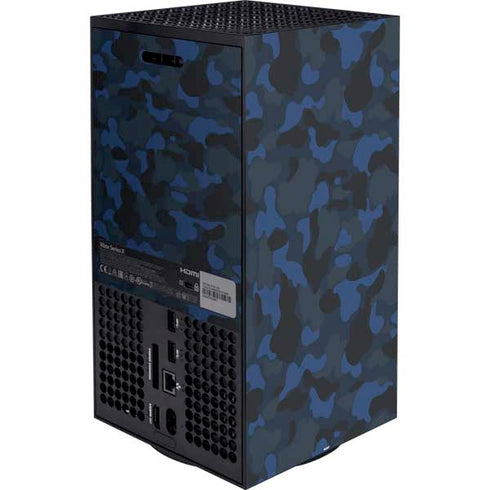 Blue Street Camo Xbox Series X Bundle Skin