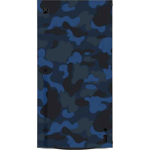 Blue Street Camo XBox Series X Digital Edition Console Skin