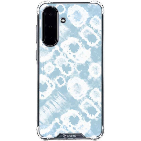 Blue Tie Dye Galaxy A36 5G Clear Case