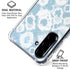 Blue Tie Dye Galaxy A36 5G Clear Case