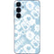 Blue Tie Dye Galaxy A55 5G Skin