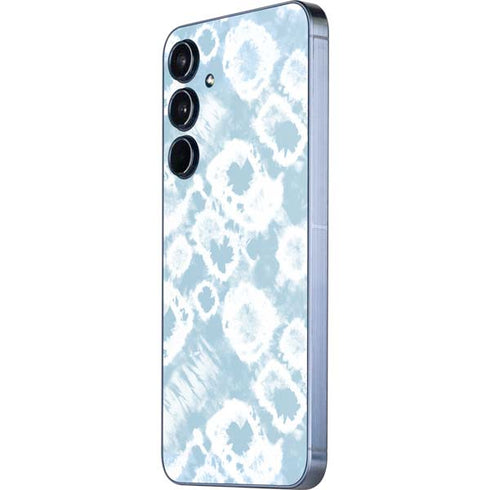 Blue Tie Dye Galaxy A55 5G Skin