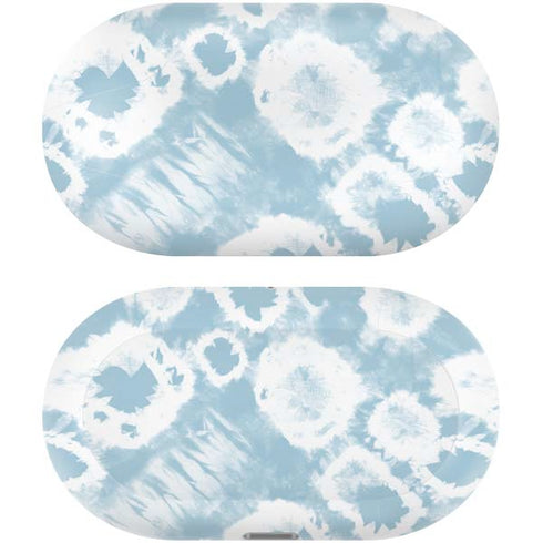 Blue Tie Dye Galaxy Buds Plus Skin