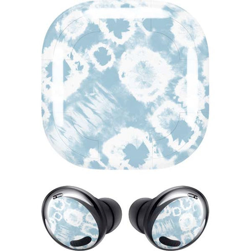 Blue Tie Dye Galaxy Buds Pro Skin