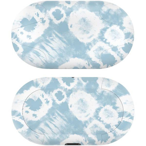 Blue Tie Dye Galaxy Buds Skin