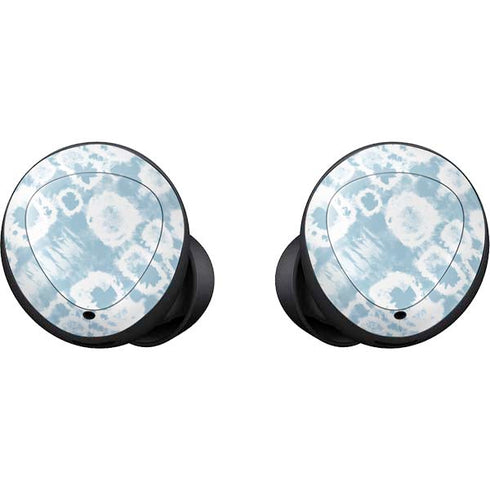 Blue Tie Dye Galaxy Buds Skin