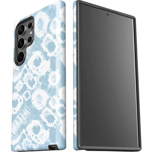 Blue Tie Dye Galaxy S23 Ultra Pro Case