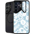 Blue Tie Dye Galaxy S24 Plus Kickstand Case