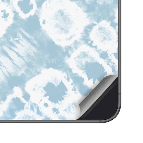 Blue Tie Dye Galaxy S25 Skin