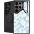 Blue Tie Dye Galaxy S24 Ultra Kickstand Case