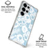 Blue Tie Dye Galaxy S25 Ultra Clear Case