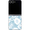 Blue Tie Dye Galaxy Z Flip6 Skin