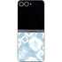 Blue Tie Dye Galaxy Z Flip6 Skin