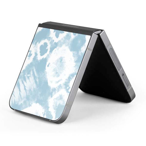 Blue Tie Dye Galaxy Z Flip6 Skin