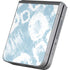 Blue Tie Dye Galaxy Z Flip6 Skin