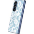 Blue Tie Dye Galaxy Z Fold6 Skin