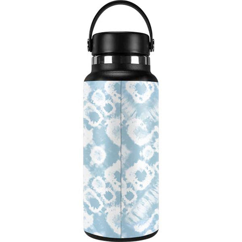 Blue Tie Dye Hydro Flask 32oz Wide Mouth Skin