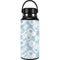 Blue Tie Dye Hydro Flask 32oz Wide Mouth Skin