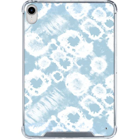 Blue Tie Dye iPad 11th Gen (2025) Clear Case