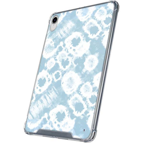 Blue Tie Dye iPad 11th Gen (2025) Clear Case