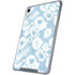 Blue Tie Dye iPad 11th Gen (2025) Clear Case